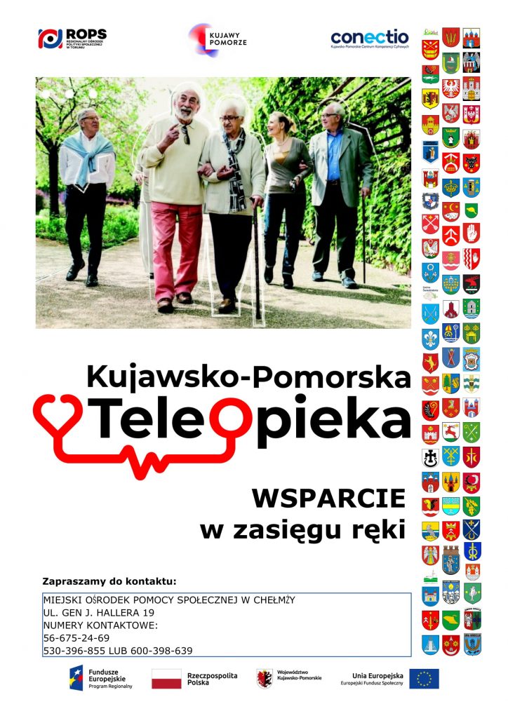 Plakat programu teleopieka